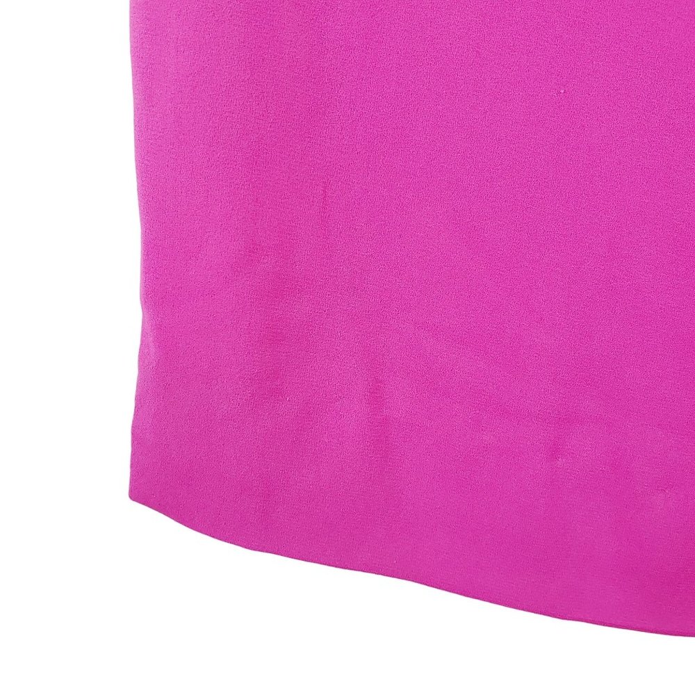 Diane Von Furstenberg Poppie *RARE* Chiffon Copper Beaded Sleeve Dress, 6 - Picture 8 of 8
